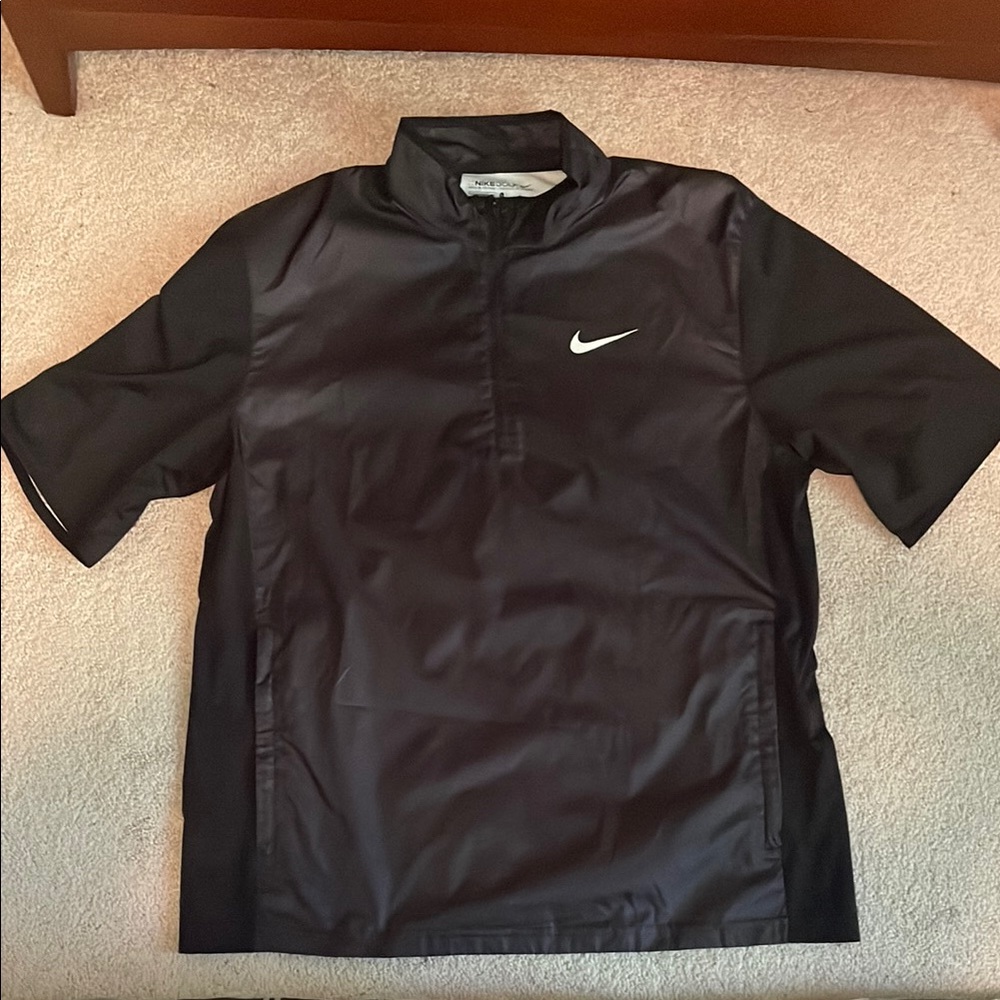 Nike Golf Short Sleeve Wind/Rain - Black